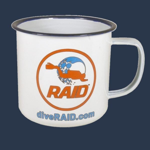 RAID Enamel Mug